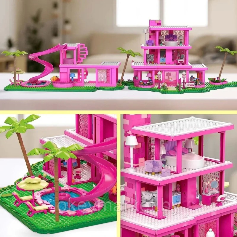 Конструктор Mega Bloks Barbie The Movie Building DreamHouse HPH26