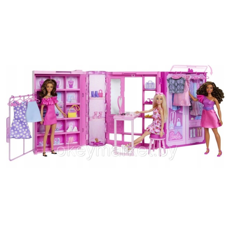 Игровой набор Barbie Гардероб мечты (без куклы) HXD59