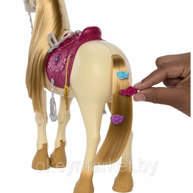 Интерактивная Лошадка Barbie Mattel - со звуковыми эффектами HXJ42