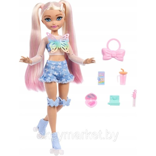 Кукла Mattel Barbie Dream Besties Малибу Skate Party JFX96