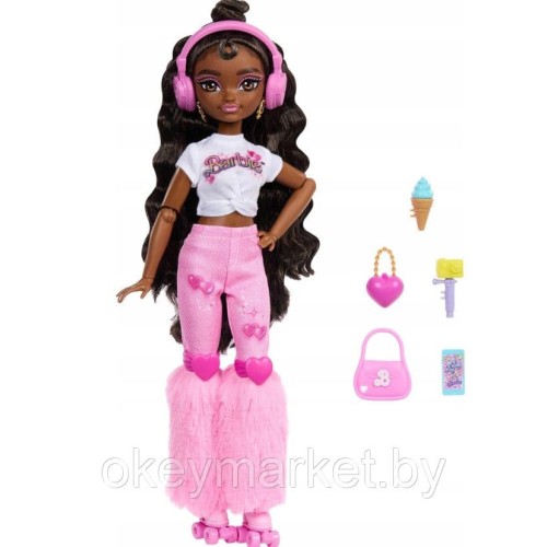 Кукла Mattel Barbie Dream Besties Бруклин Skate Party JFX97