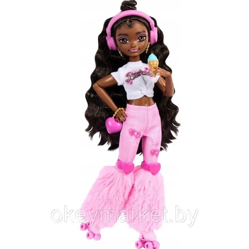 Кукла Mattel Barbie Dream Besties Бруклин Skate Party JFX97