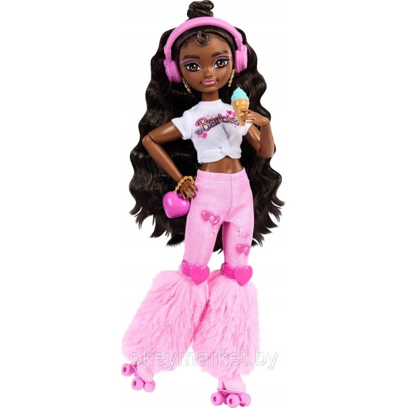 Кукла Mattel Barbie Dream Besties Бруклин Skate Party JFX97