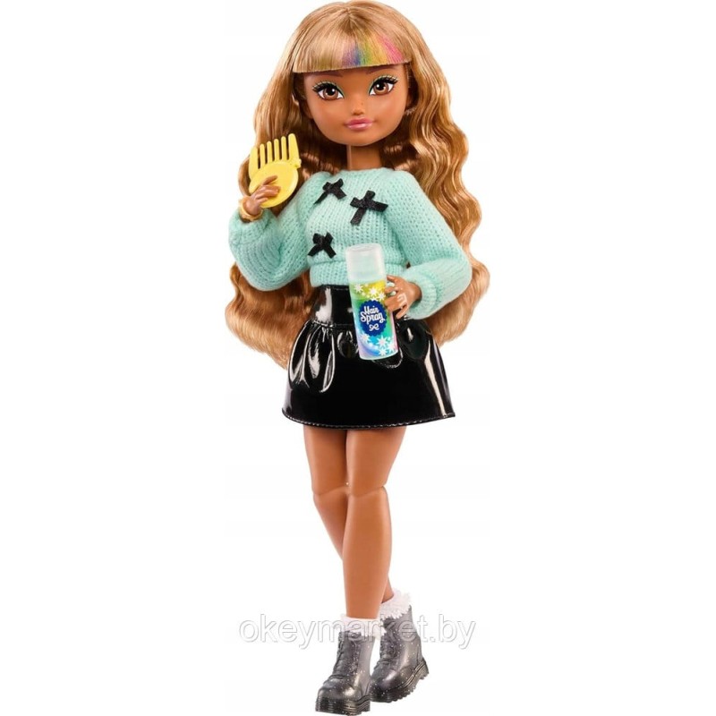 Кукла Mattel Barbie Dream Besties  Зия парикмахер + 8 аксессуаров JGG36