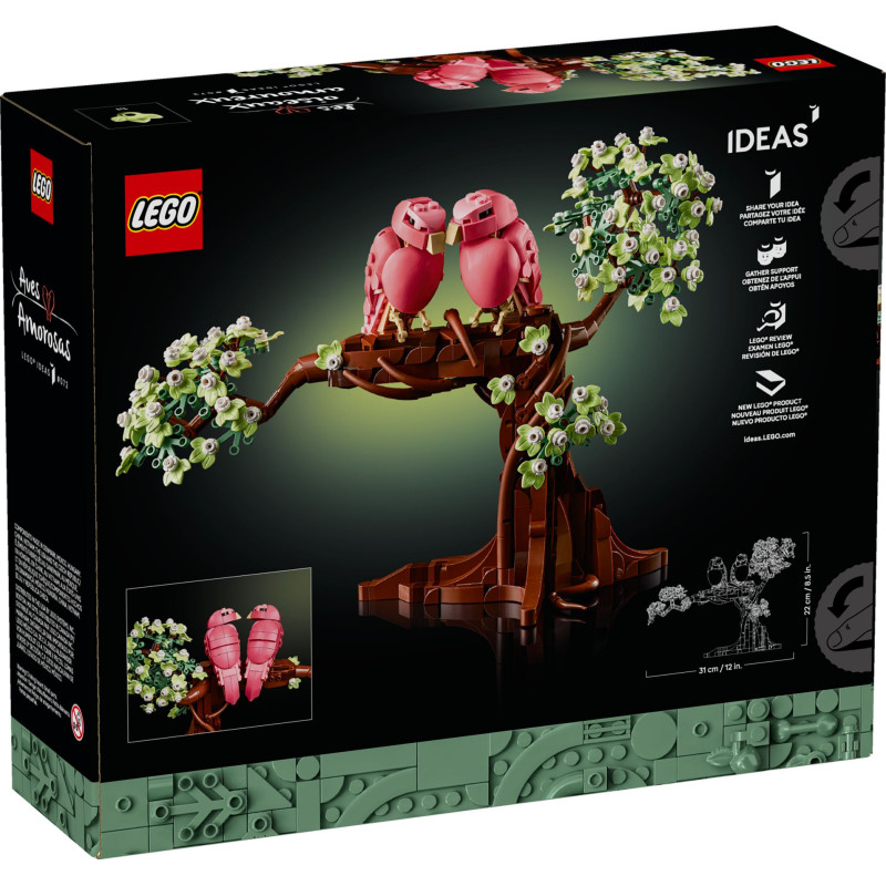 21365 LEGO Ideas Неразлучные попугаи