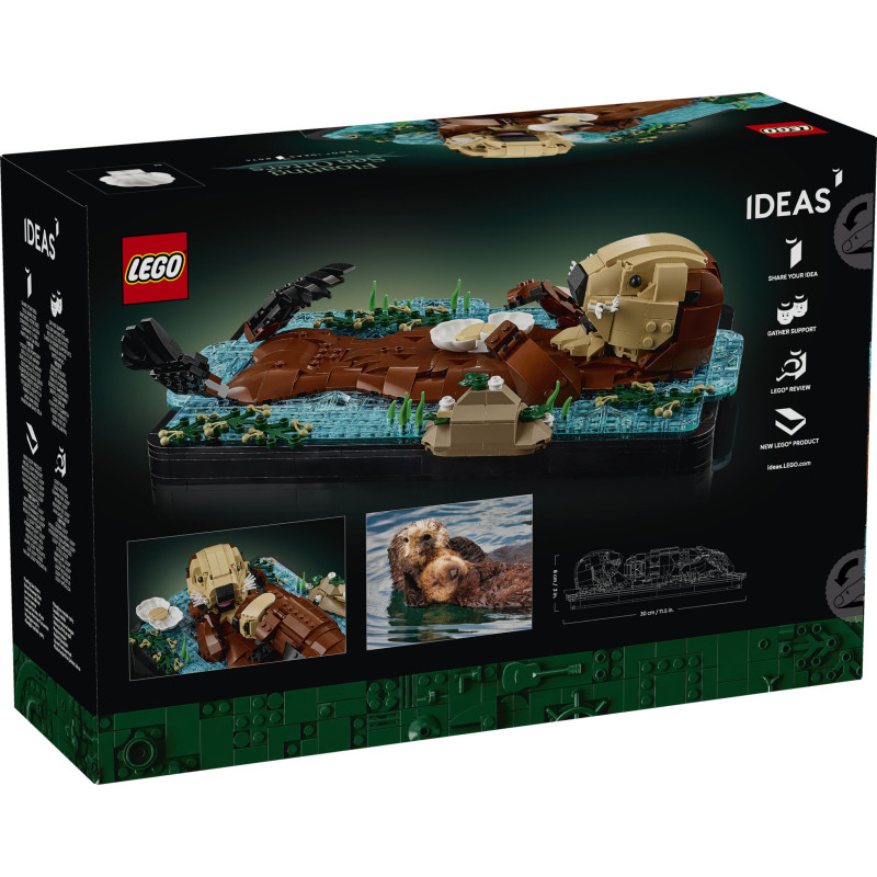 21366 LEGO Ideas Плавающие морские выдры