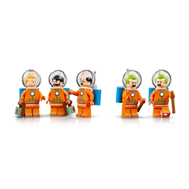 21367 LEGO Ideas Лунная ракета Тинтина