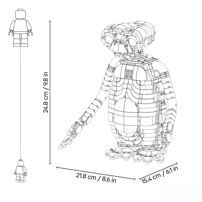 21370 LEGO Ideas E.T. the Extra-Terrestrial