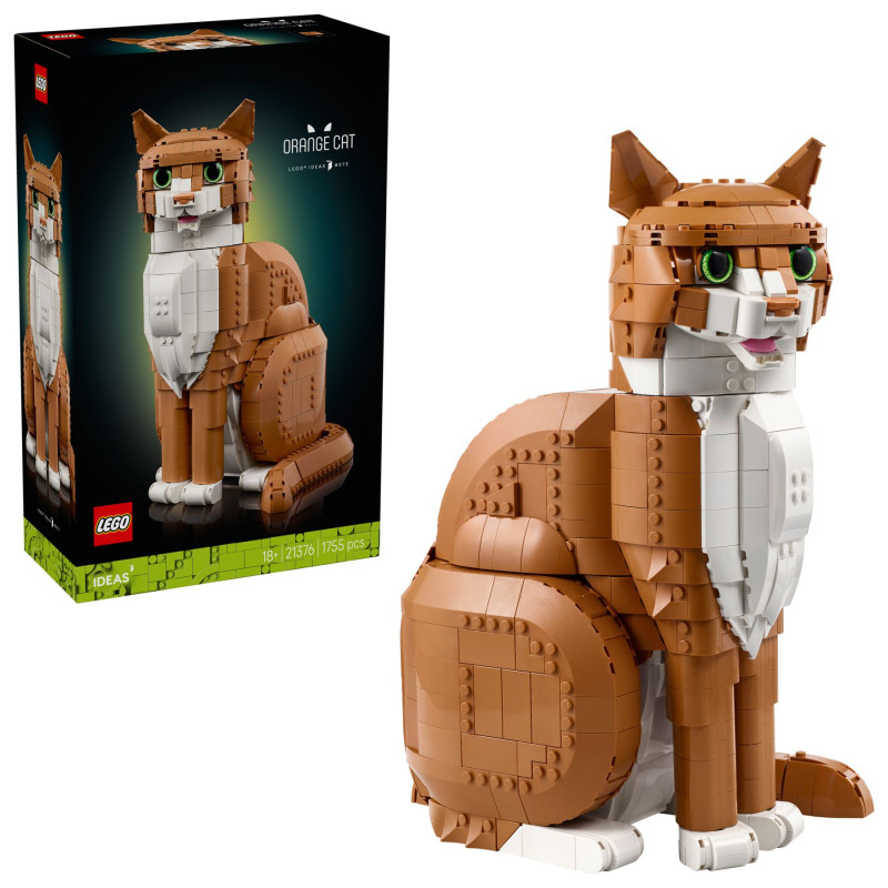 21376 LEGO Ideas Оранжевый кот