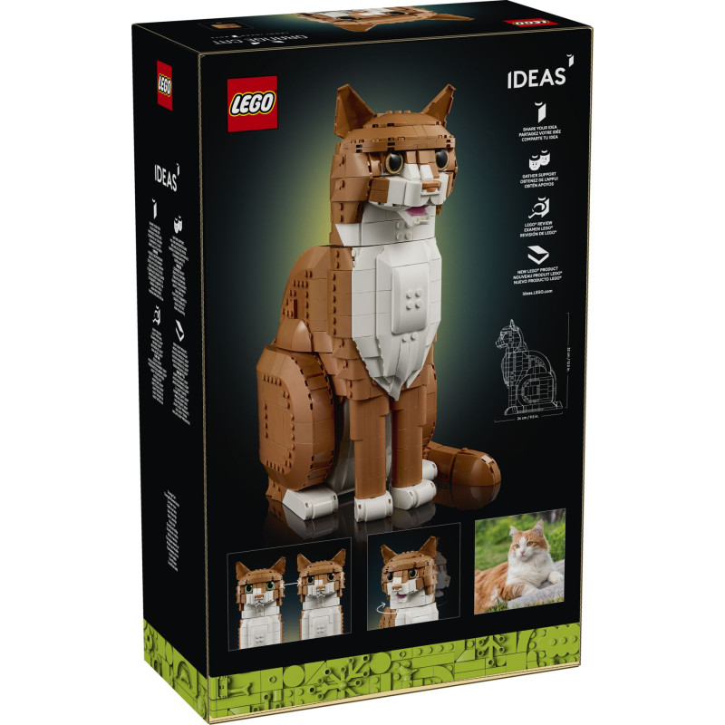 21376 LEGO Ideas Оранжевый кот