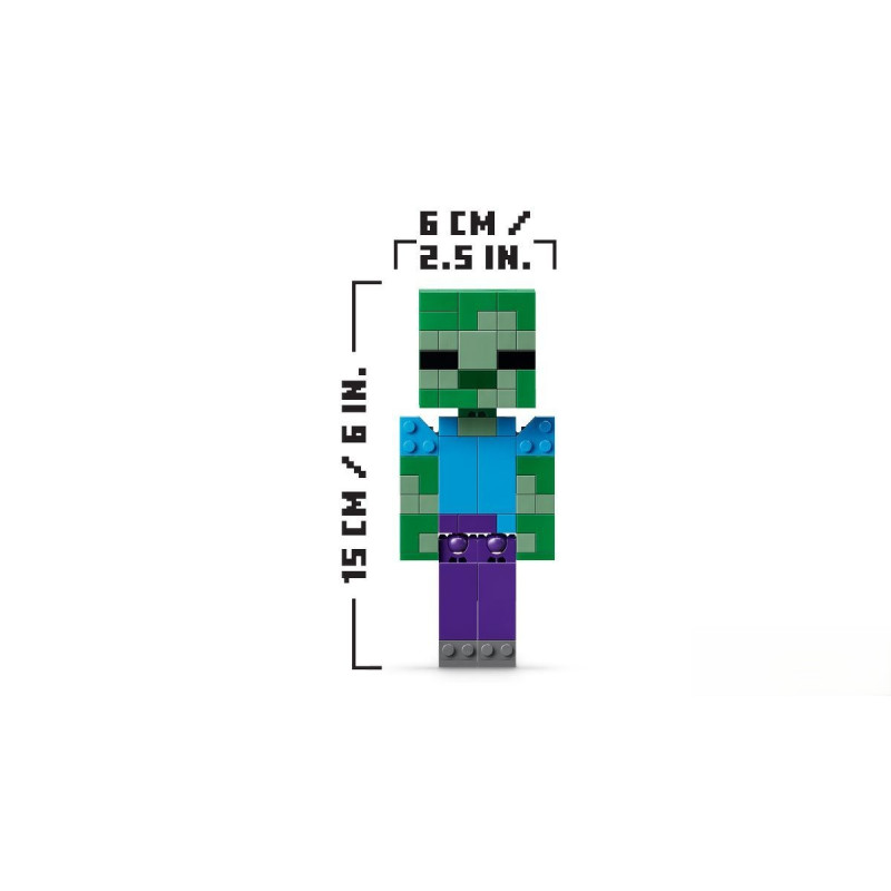 21582 LEGO Minecraft Зомби-наездник
