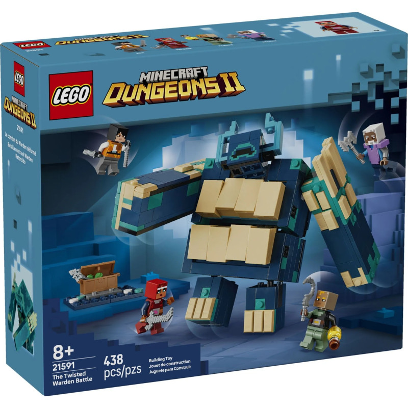 21591 LEGO Minecraft Битва с Искаженным Стражем