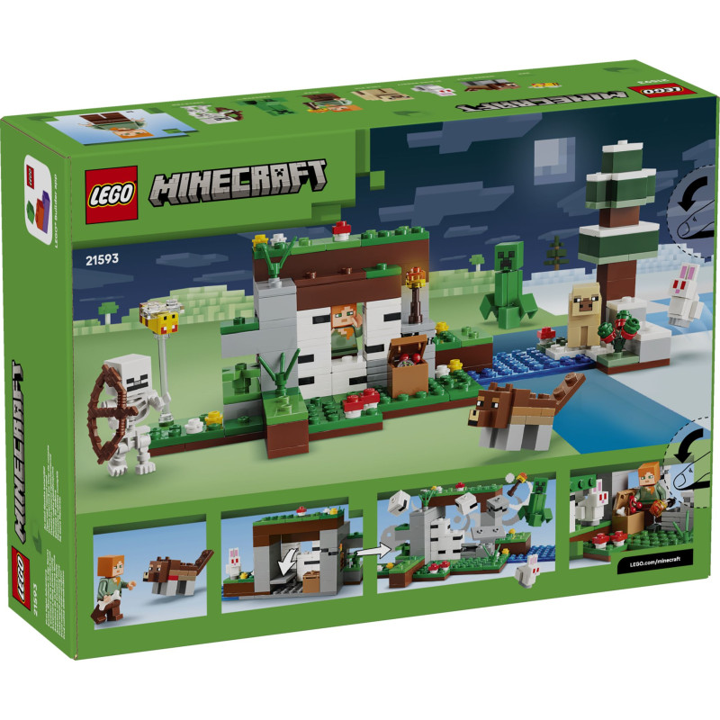 21593 LEGO Minecraft Приключение в первую ночь
