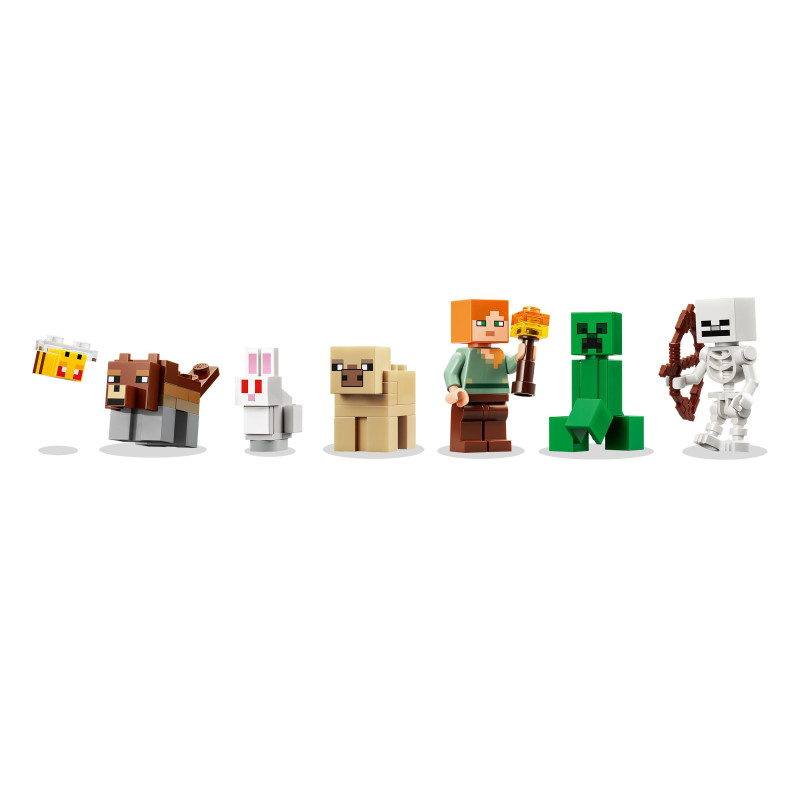 21593 LEGO Minecraft Приключение в первую ночь