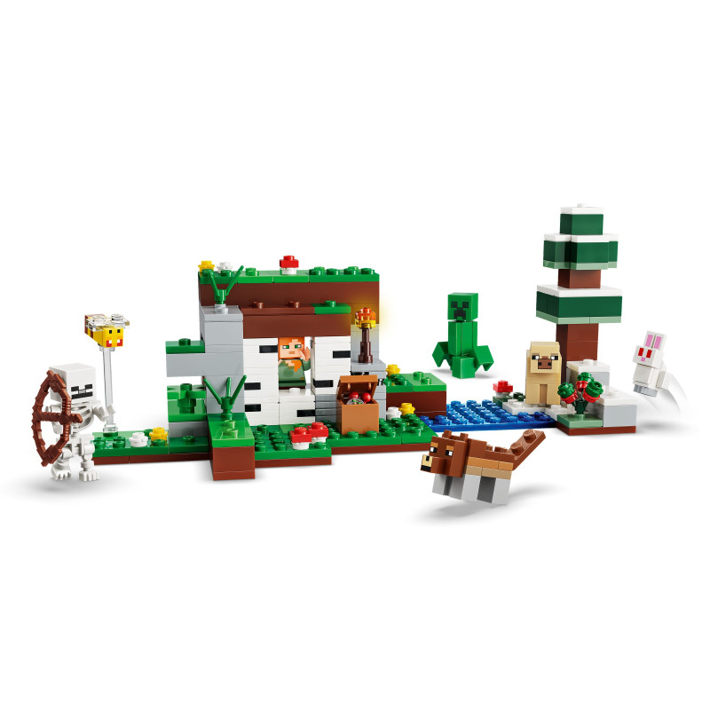 21593 LEGO Minecraft Приключение в первую ночь