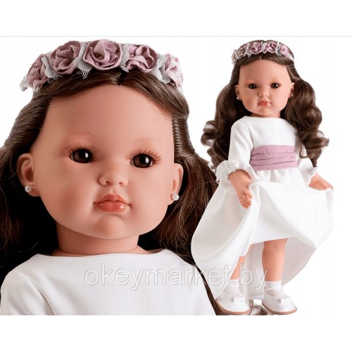 Кукла Antonio Juan Белла Первое причастие, брюнетка 28222, 45 см