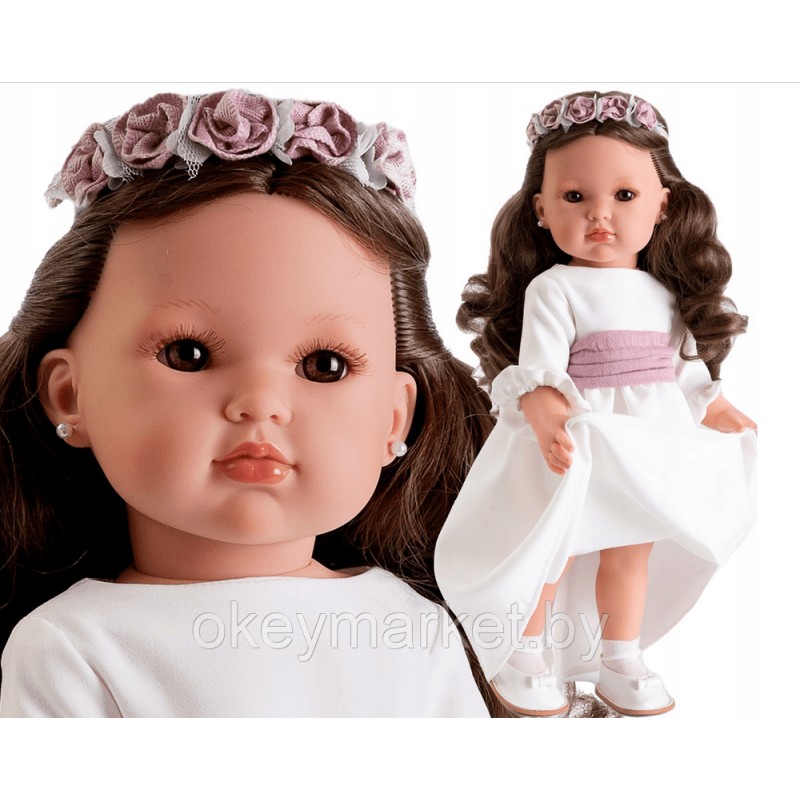 Кукла Antonio Juan Белла Первое причастие, брюнетка 28222, 45 см