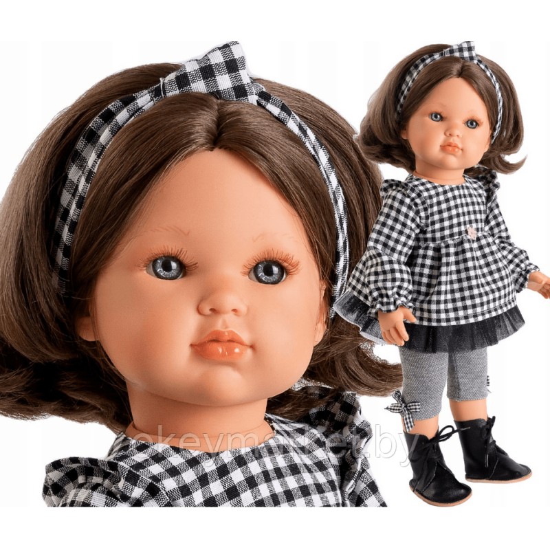 Кукла Antonio Juan Белла в клетчатом наряде 28224, 45 см