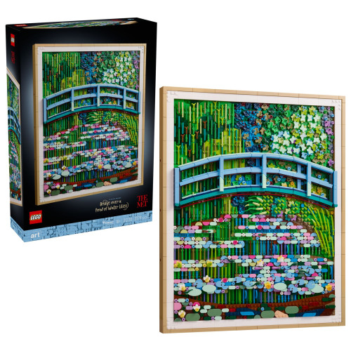 31220 LEGO Art Клод Моне — Мост через пруд с водяными лилиями