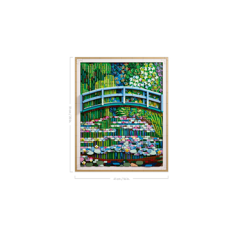 31220 LEGO Art Клод Моне — Мост через пруд с водяными лилиями