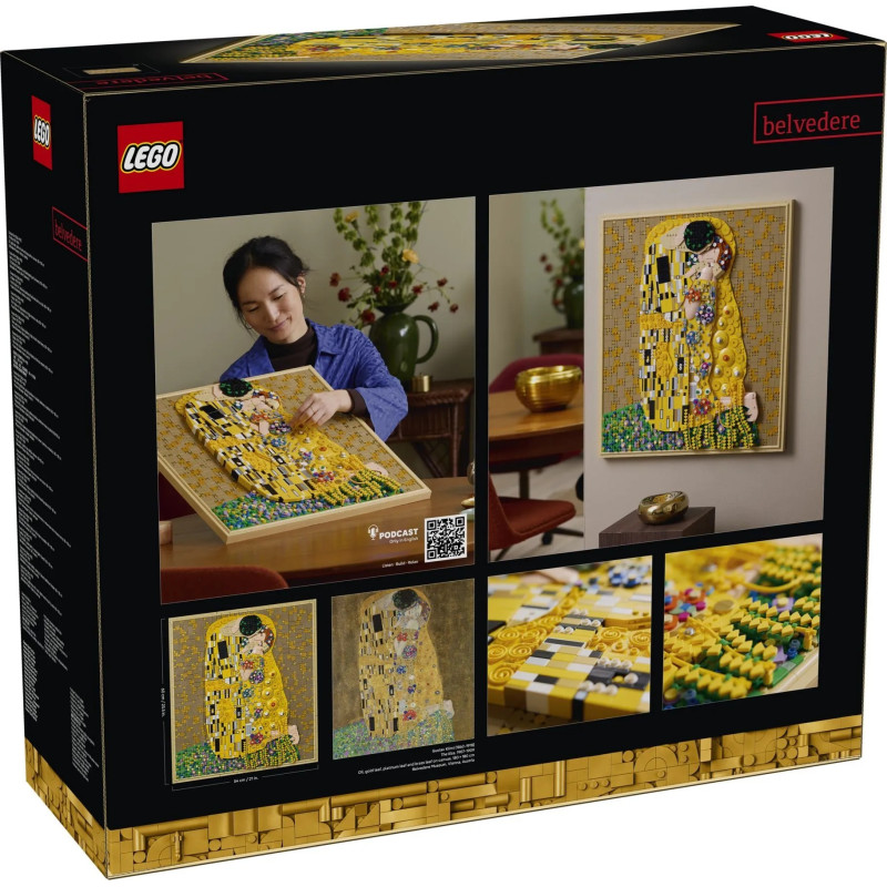 31221 LEGO Art Густав Климт — Поцелуй