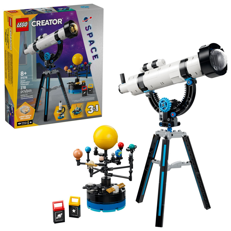 31378 LEGO Creator Космический исследовательский телескоп 3 в 1
