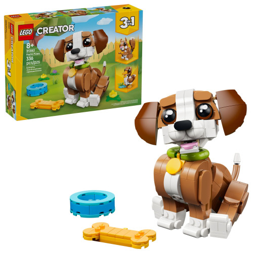 31382 LEGO Creator Милые животные: игривый щенок 3 в 1