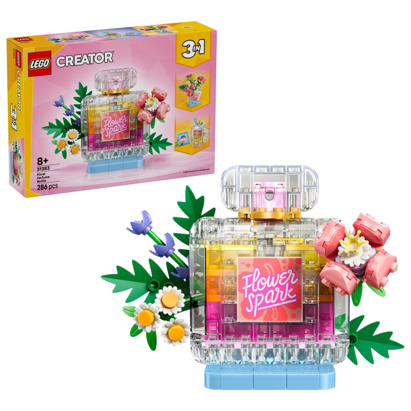 31383 LEGO Creator Цветочный флакон для духов 3 в 1