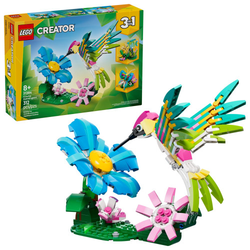 31384 LEGO Creator Дикие животные: красочные колибри 3 в 1
