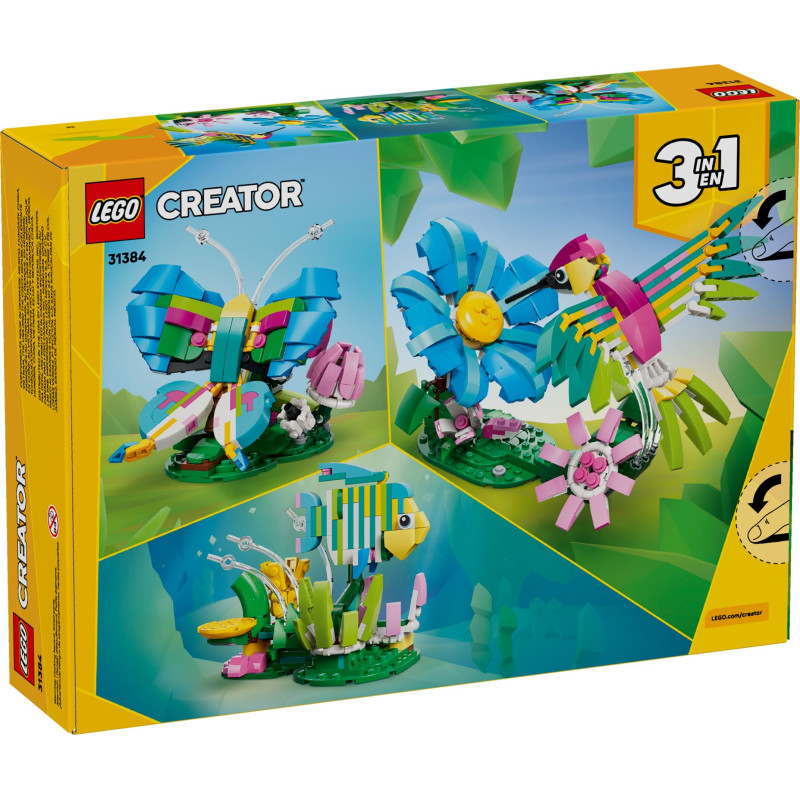 31384 LEGO Creator Дикие животные: красочные колибри 3 в 1