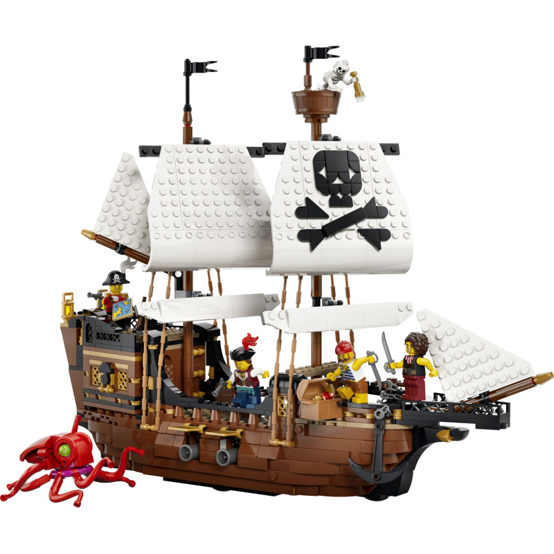 31387 LEGO Creator Легендарный пиратский корабль 3 в 1