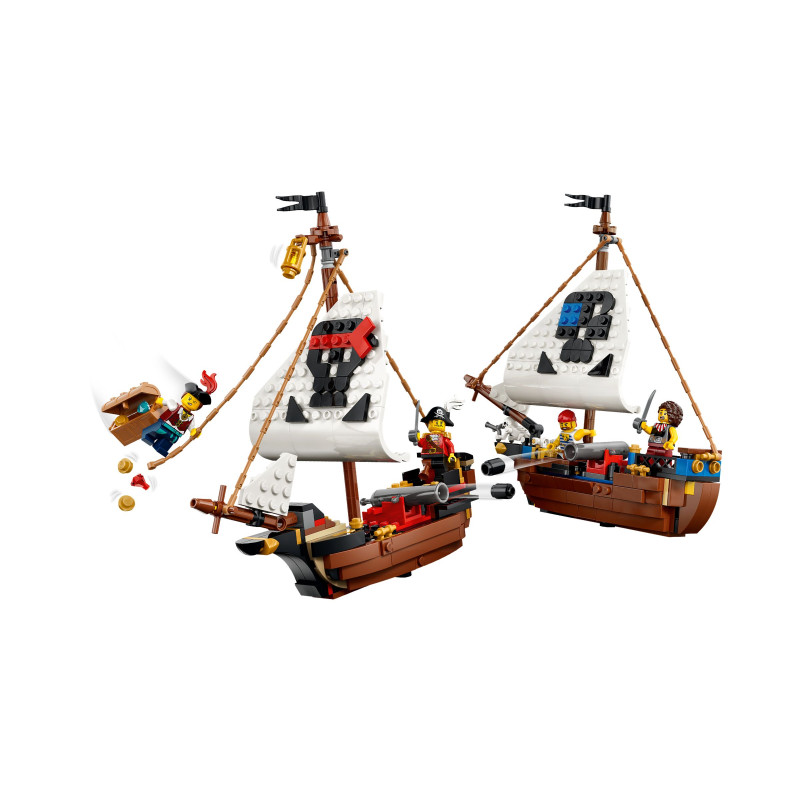 31387 LEGO Creator Легендарный пиратский корабль 3 в 1