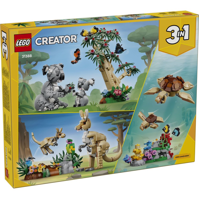 31388 LEGO Creator Дикие животные: Семейство коал 3 в 1