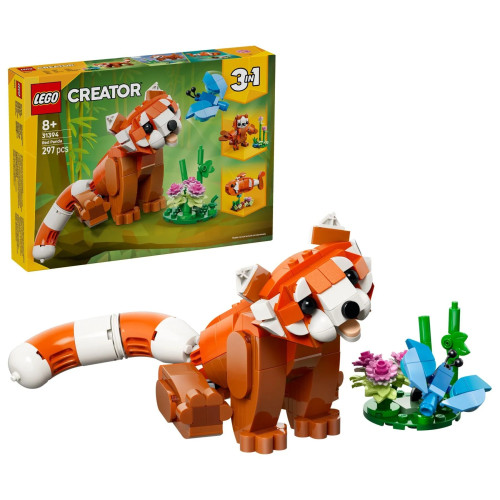 31394 LEGO Creator Милые животные: Красная панда 3 в 1