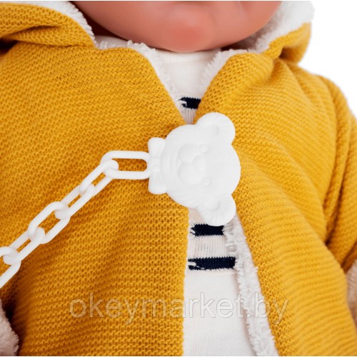 Кукла Antonio Juan Лео в желтом 3302 , 40 см