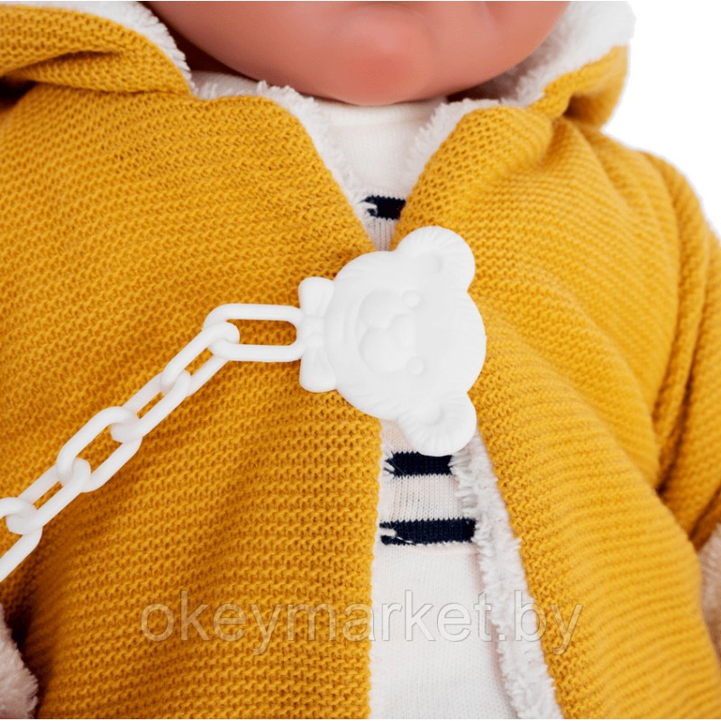 Кукла Antonio Juan Лео в желтом 3302 , 40 см