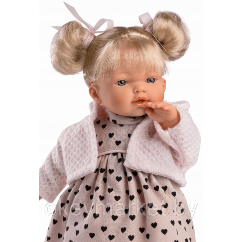 Кукла мягконабивная Llorens Roberta 33см ,33144