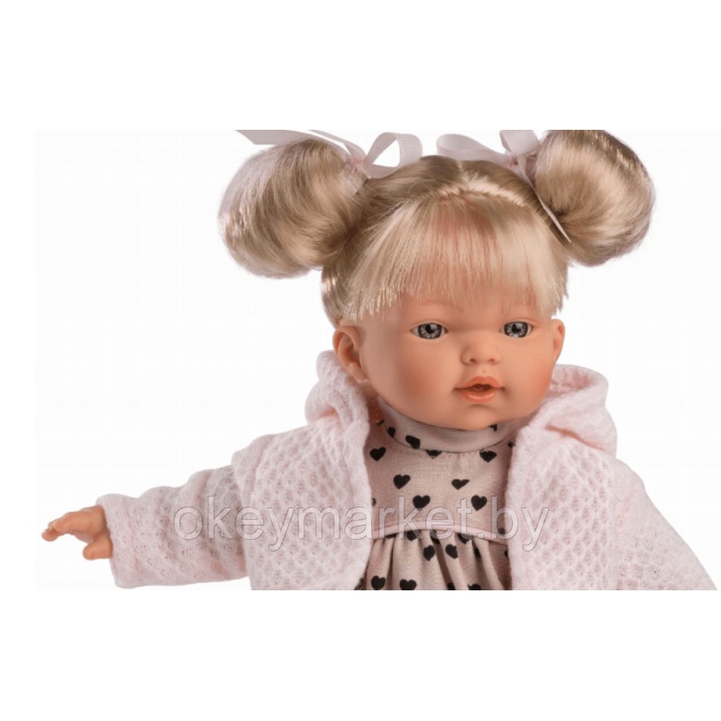 Кукла мягконабивная Llorens Roberta 33см ,33144