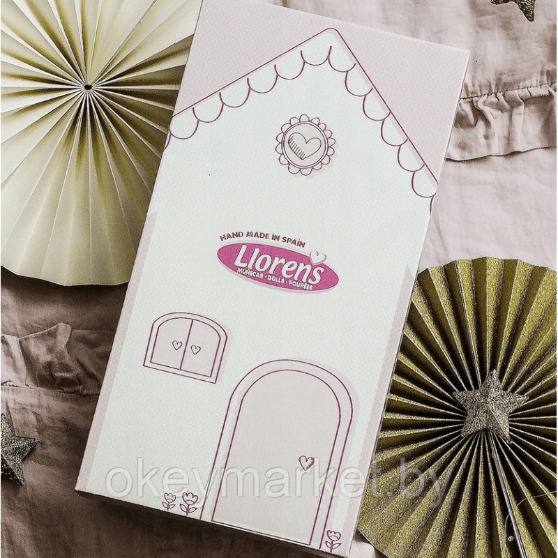 Кукла мягконабивная Llorens Roberta 33см ,33144