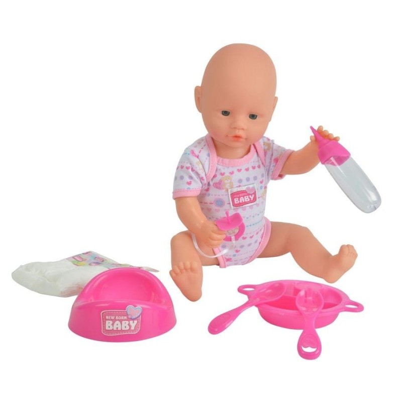 Simba, новорожденный ребенок, детская кукла с аксессуарами, 38 см