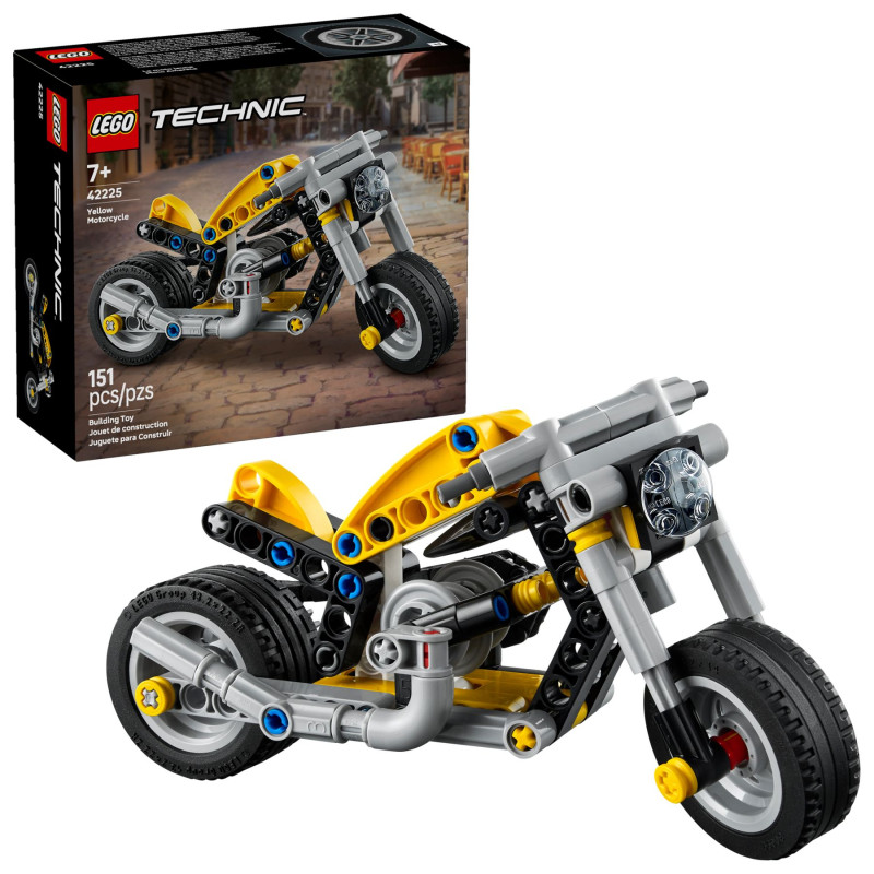 42225 LEGO Technic Желтый мотоцикл