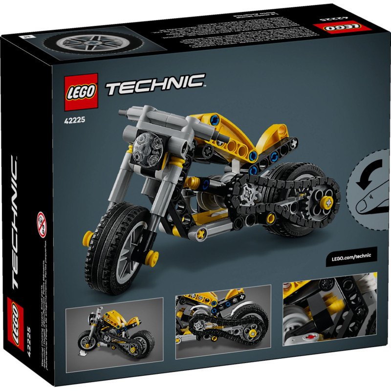 42225 LEGO Technic Желтый мотоцикл