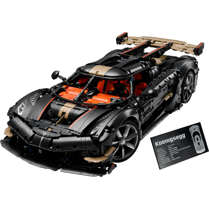 42232 LEGO Technic Koenigsegg Sadair's Spear Megacar