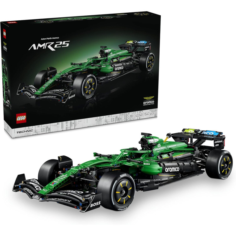 42240 LEGO Technic Formula 1 Гоночный автомобиль Aston Martin Aramco AMR25