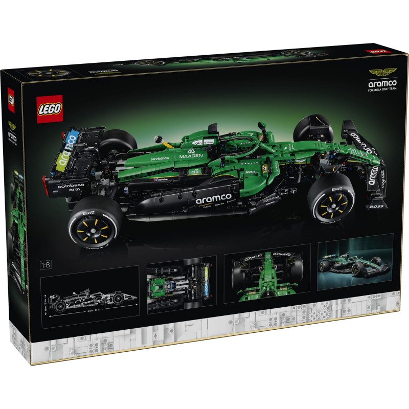 42240 LEGO Technic Formula 1 Гоночный автомобиль Aston Martin Aramco AMR25
