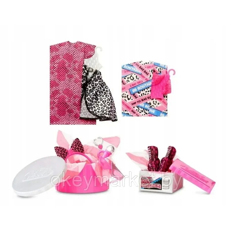 Кукла LOL Surprise OMG JK Серия 1 - Набор из 2 штук: Surprise Diva и Lady Diva - Лол 423157