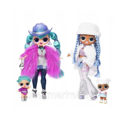 Набор из 4 кукол ЛОЛ LOL Surprise! Winter Disco-Cosmic Nova и Snowlicious 426158