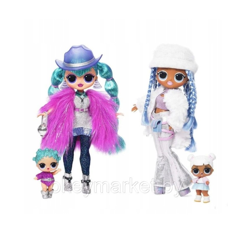 Набор из 4 кукол ЛОЛ LOL Surprise! Winter Disco-Cosmic Nova и Snowlicious 426158