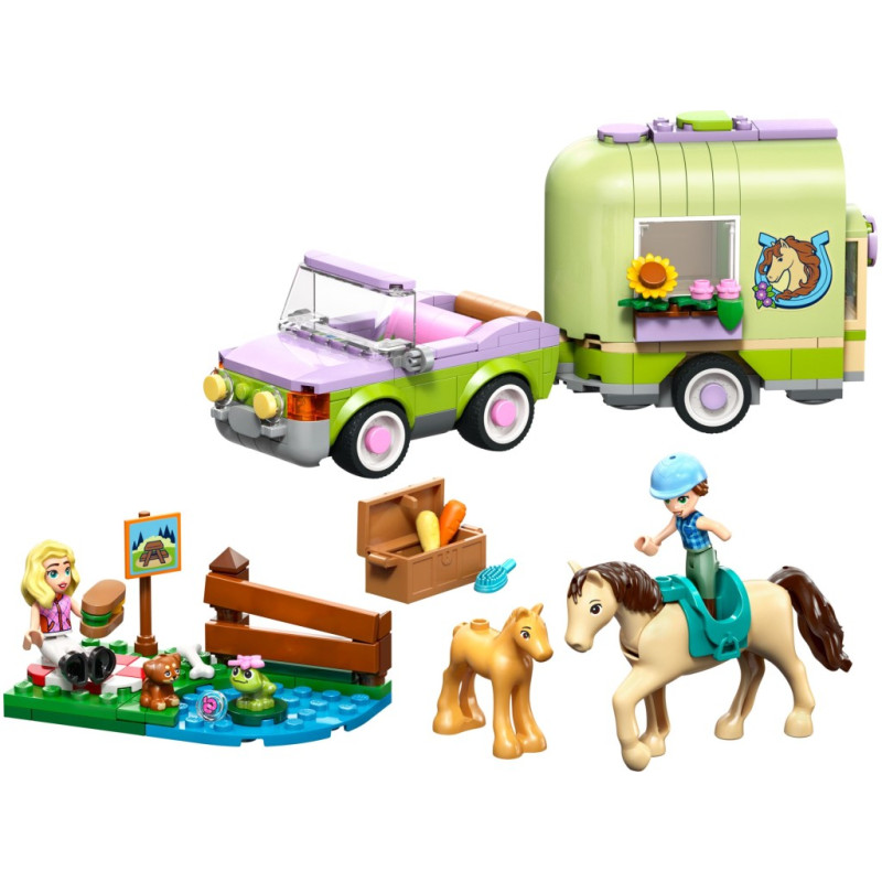 42695 LEGO Friends Прицеп для перевозки лошади и жеребенка