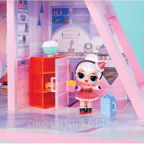 Домик для кукол LOL Surprise Winter Snow Chalet - зимний кукольный домик 427735
